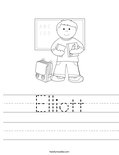 Elliott Worksheet