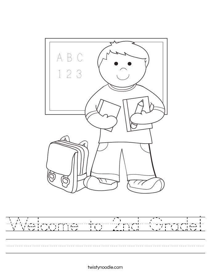 Welcome to 2nd Grade! Worksheet