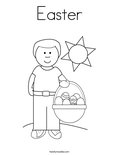 Easter Coloring Page