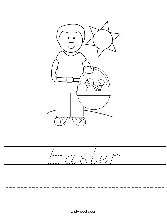Easter Worksheet