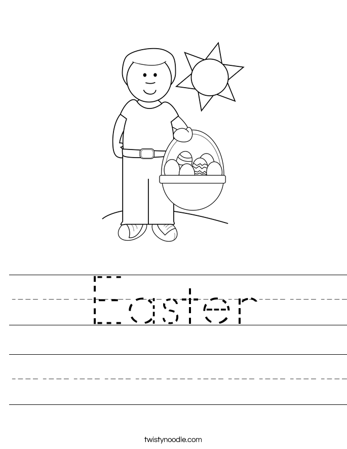 Easter Worksheet