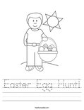 Easter Egg Hunt! Worksheet