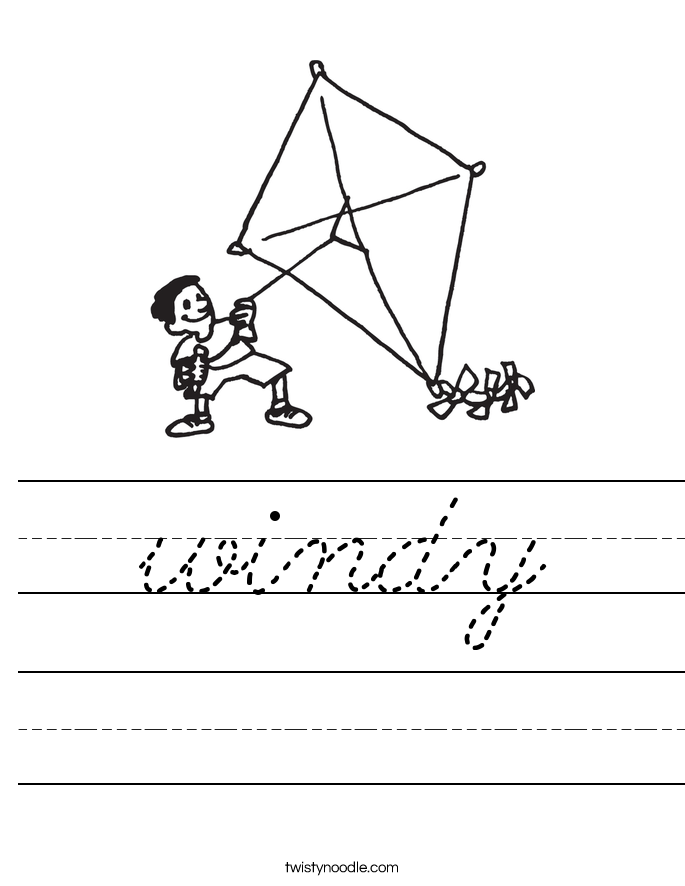 windy Worksheet