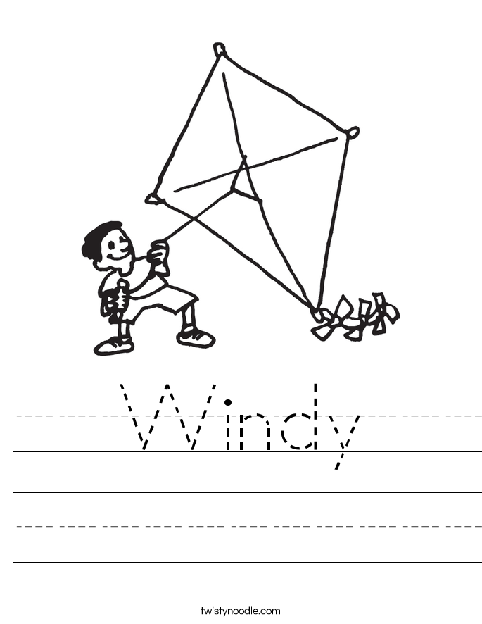 Windy Worksheet