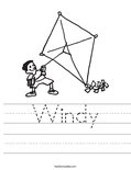 Windy Worksheet