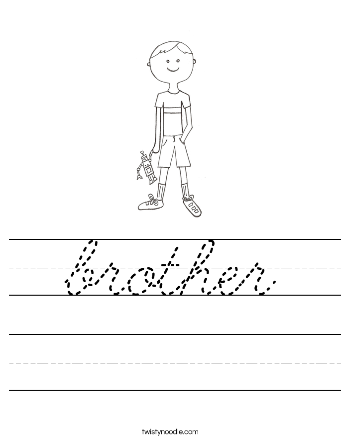 brother Worksheet