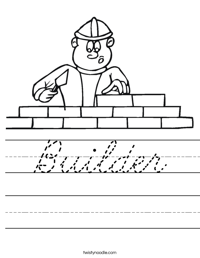 Builder Worksheet