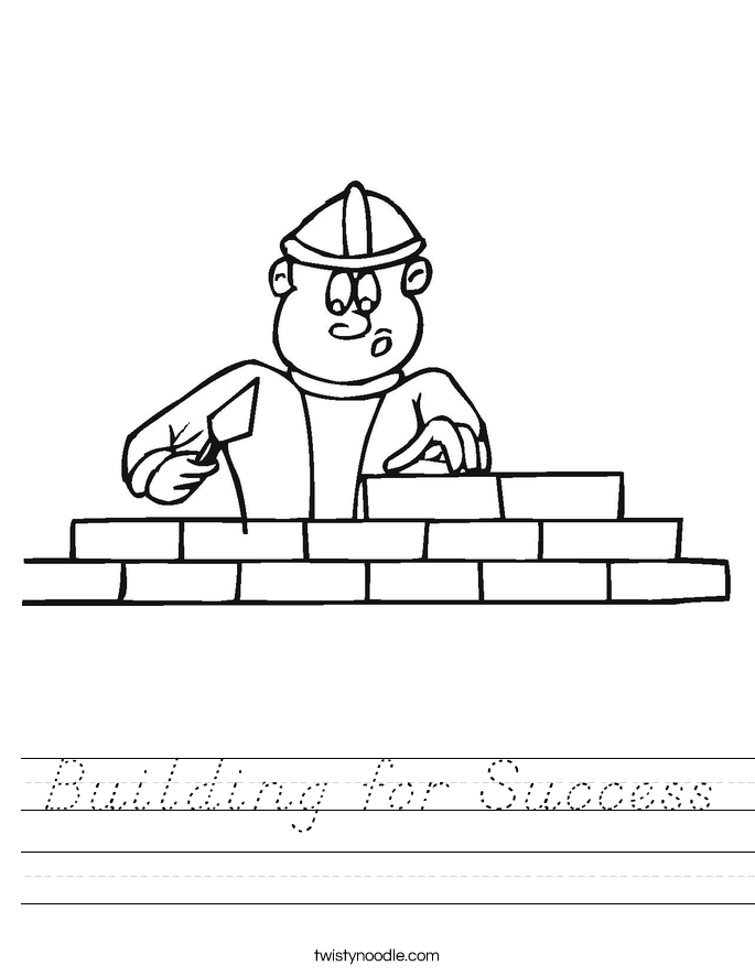 Building for Success Worksheet