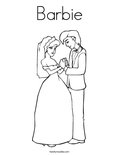 Barbie Coloring Page