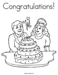 Congratulations! Coloring Page