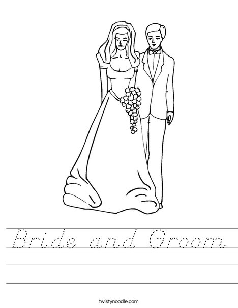 Just Married Worksheet