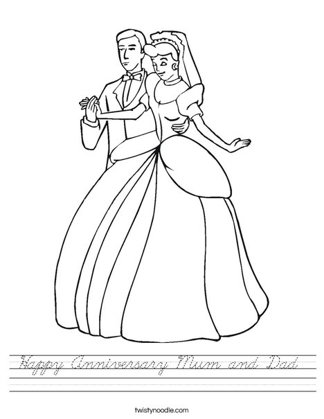 Bride and Groom3 Worksheet