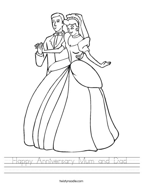 Bride and Groom3 Worksheet