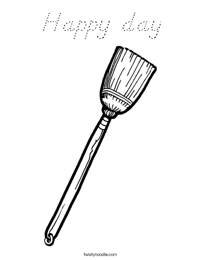 Happy day Coloring Page