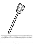Happy No Housework Day! Worksheet