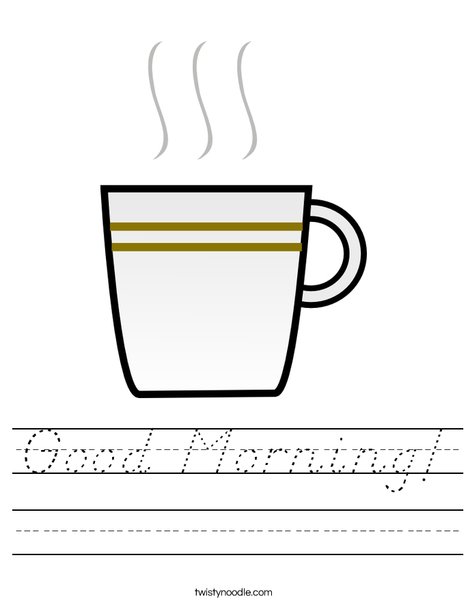 Brown Coffee Worksheet