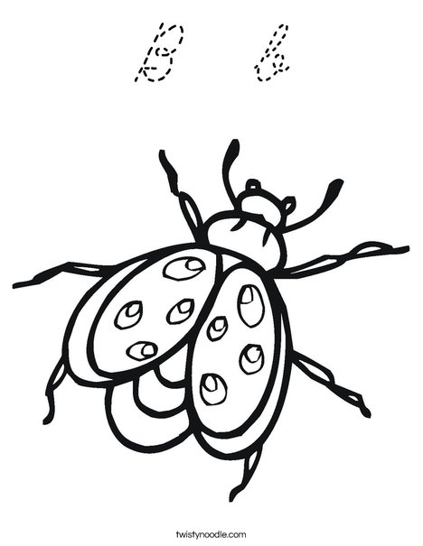 Bug Coloring Page
