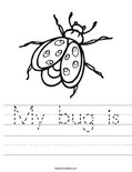 My bug is Worksheet