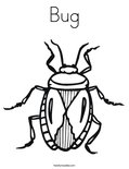 Bug Coloring Page
