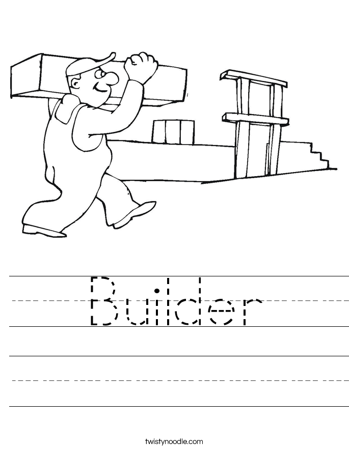Builder Worksheet