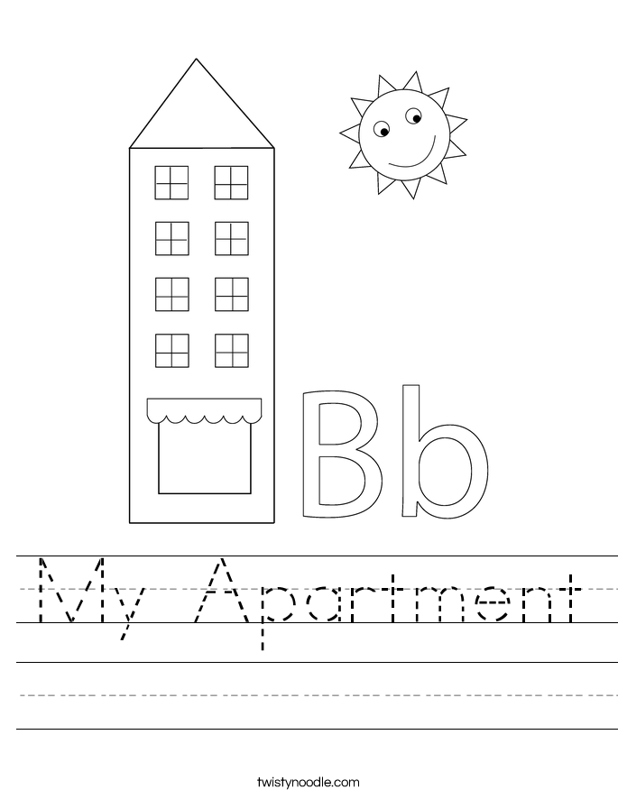 My Apartment Worksheet