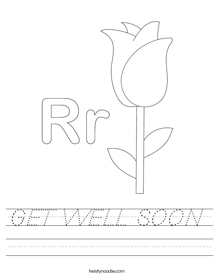 GET WELL SOON Worksheet