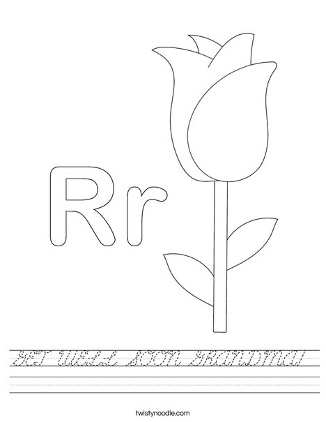 Bunch of Roses Worksheet