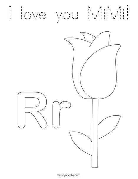 Bunch of Roses Coloring Page