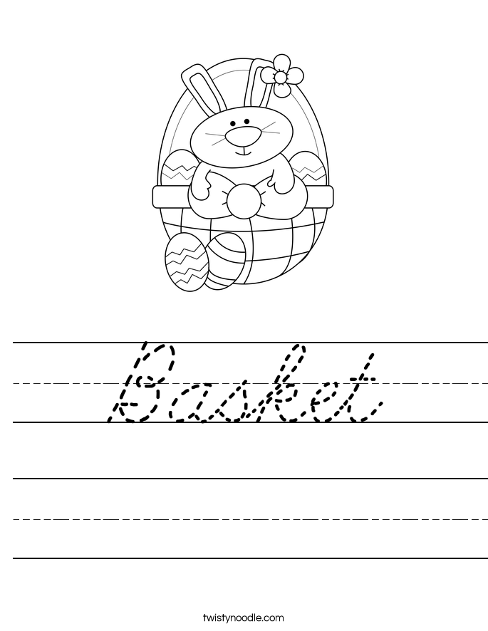 Basket Worksheet