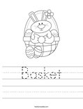 Basket Worksheet