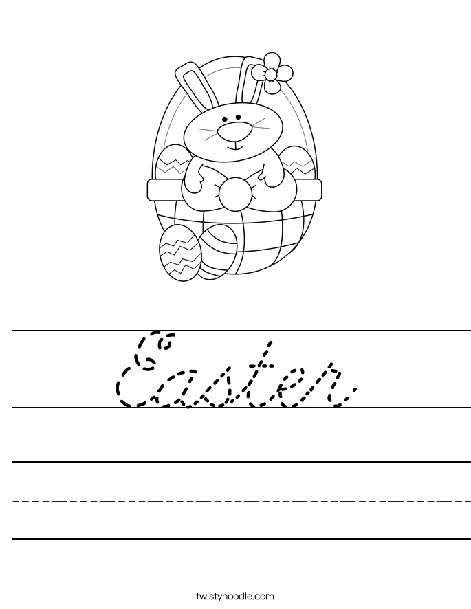 Easter Worksheet