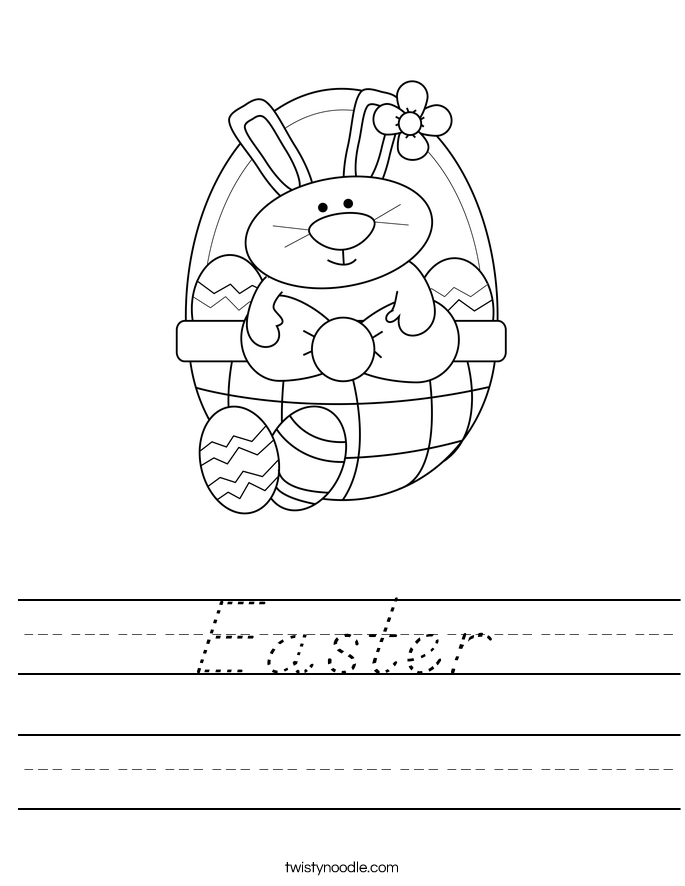 Easter Worksheet