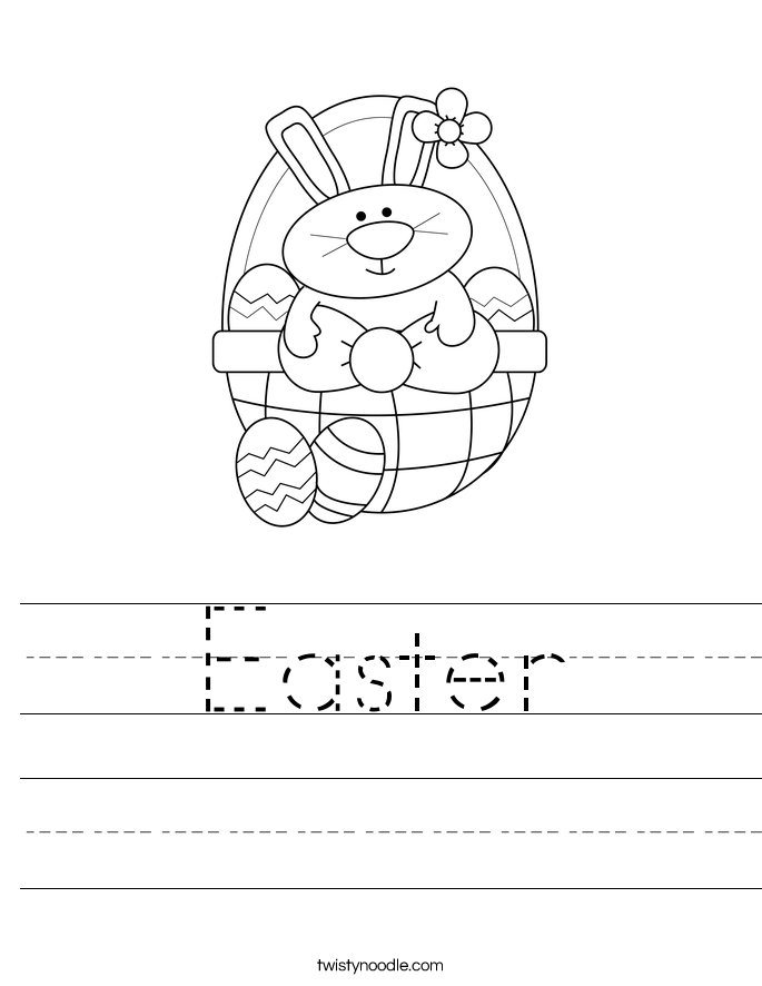 Easter Worksheet