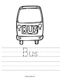Bus Worksheet