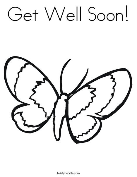 Butterfly Coloring Page