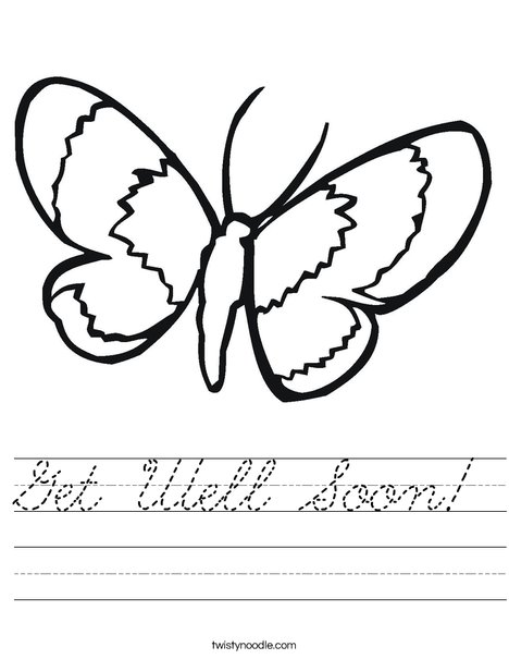 Butterfly Worksheet