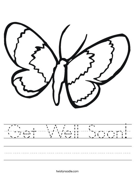 Butterfly Worksheet