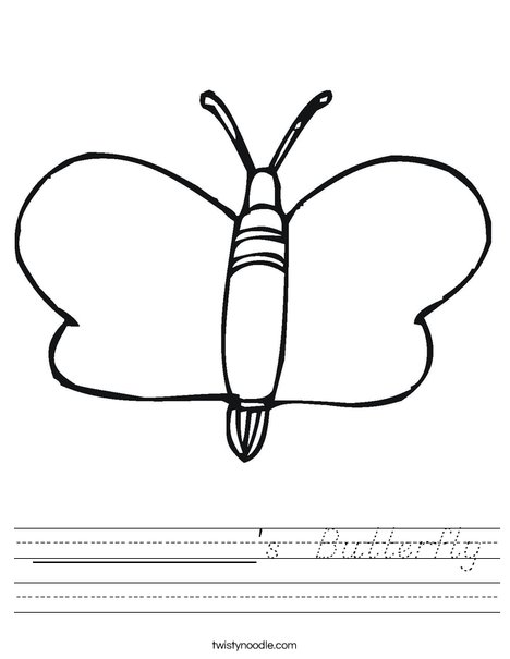 Mariposa Worksheet