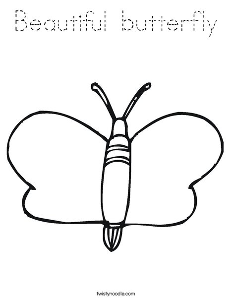 Mariposa Coloring Page