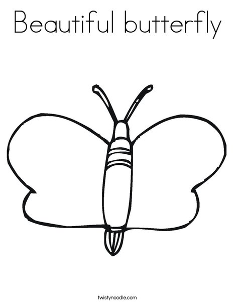 Mariposa Coloring Page