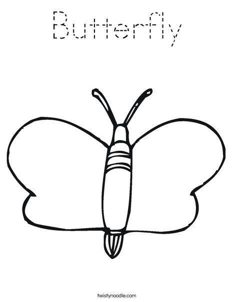 Mariposa Coloring Page