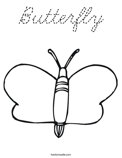 Mariposa Coloring Page