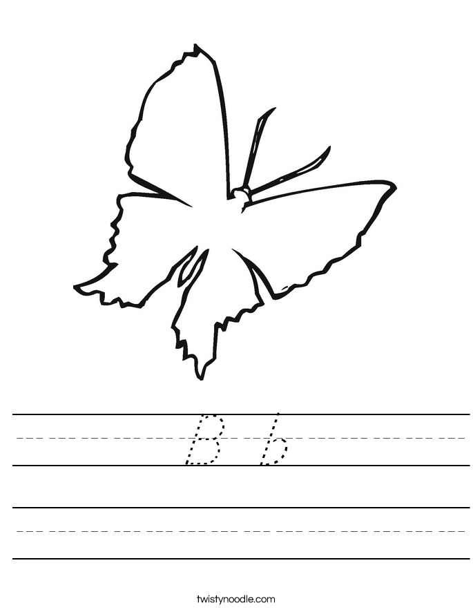 B b Worksheet