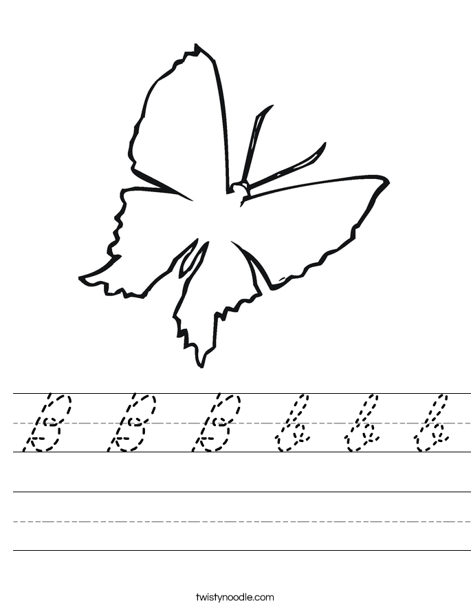 B B B b b b Worksheet