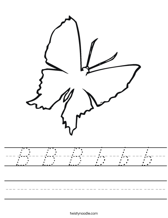 B B B b b b Worksheet