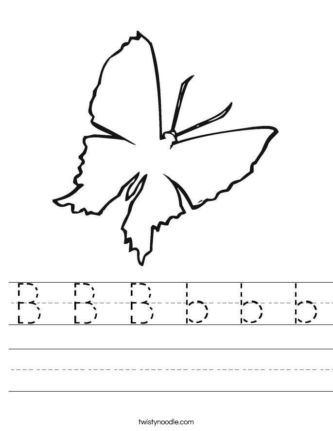 B B B b b b Worksheet
