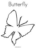 Butterfly Coloring Page
