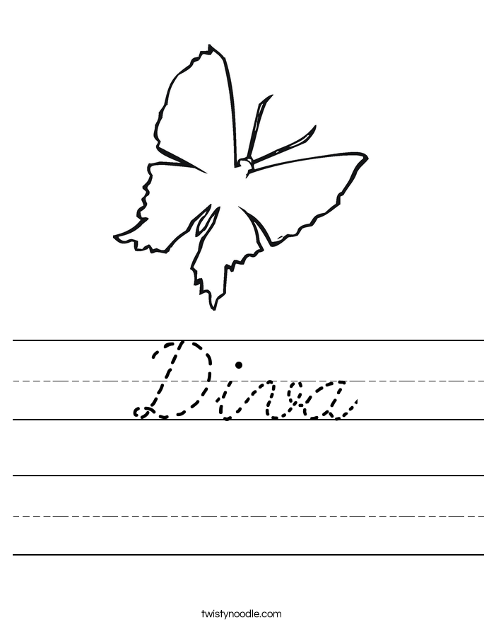 Diva Worksheet