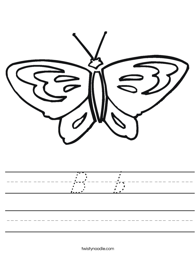 B  b Worksheet
