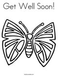 Get Well Soon! Coloring Page